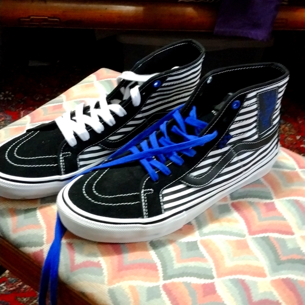 Vans high-top Pop Cush skate shoes